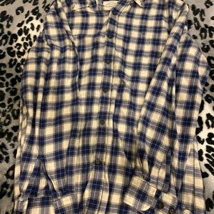 Blue plaid St. John’s medium